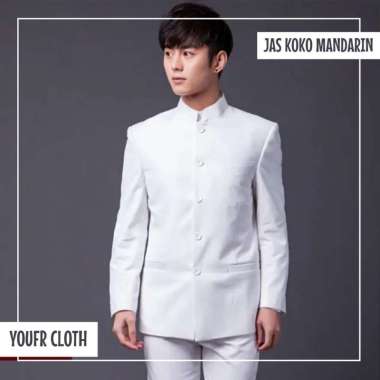 Jas Mandarin Pria Cheong Sam Pria Jas Koko Mandarin Jasko Mandarin Koko Jas Koko Muslim Pria Fashion