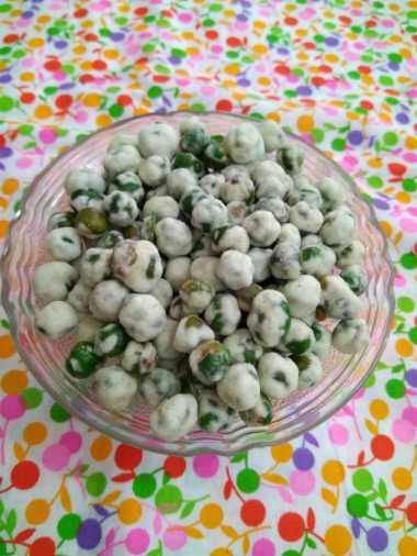 Polong Tepung / Kacang Kapri Tepung isi 500 gram balado merah