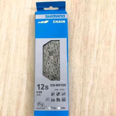 Chain Rantai Shimano XTR M9100 12 Speed 116L Inpack Original