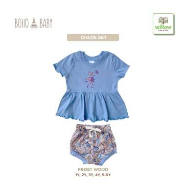 Bohopanna Chloe Set Tinkerbell Series - Besar (5-10Y) 5-6y Frost Wood