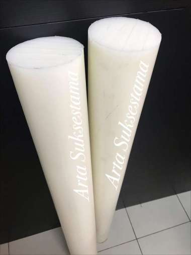 PTFE Rod dia. 80mm x 100cm / As Ptfe Teflon Batangan 8cm