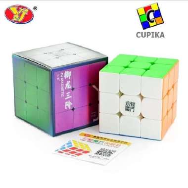 Rubik 3x3 Yongjun Yulong V2 M v2m 3x3 Stickerless Original