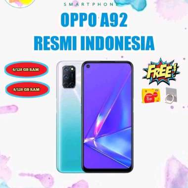 OPPO A92 RAM (6/128GB & 8/128GB) GARANSI RESMI OPPO INDONESIA 8/128 Ungu