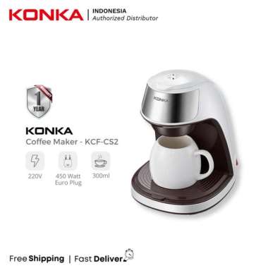 KONKA COFFEE MAKER | ALAT KOPI - KCF-CS2 TERBAIK Multicolor