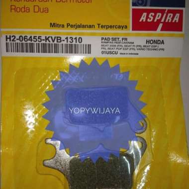 KAMPAS REM CAKRAM KAMPAS CAKRAM DISCPAD VARIO 125 KVBT ASPIRA