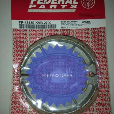 KAMPAS REM TROMOL SEPATU KAMPAS REM VARIO BEAT SCOOPY KVB FEDERAL
