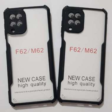 PROMO Case SAMSUNG GALAXY F62 M62 2021 Transparan Softcase Casing SAMSUNG GALAXY F62 M62 2021 SAMSUNG F62 HITAM