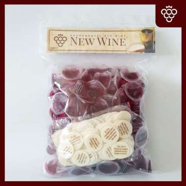 Minuman Perjamuan Gereja Isi 100 + Hosti Ayat