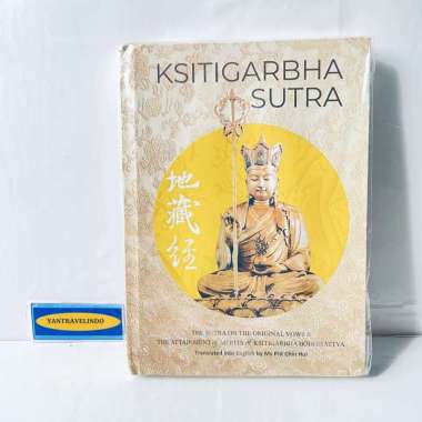 KITAB SUCI SUTRA AGAMA BUDDHA KSITIGARBHA BUDHA BUDDHIST BAHASA INGGRIS ENGLISH THE SUTRA ON THE ORI