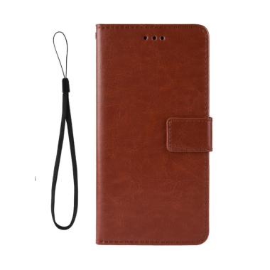Leather Case Samsung Galaxy J4 2018 - Samsung Galaxy J4 (2018) BROWN