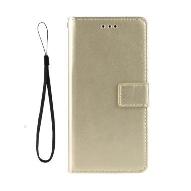 Leather Case Samsung Galaxy J4 2018 - Samsung Galaxy J4 (2018) GOLD