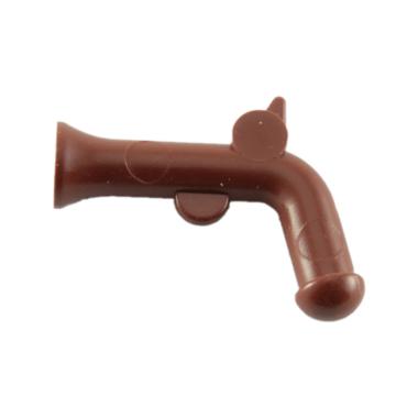 LEGO PARTS 4536847 - Mini Flintlock Pistol Blocks & Stacking Toys - Reddish Brown