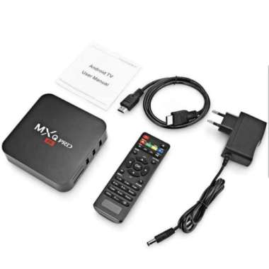 Android TV BOX MXQ PRO 4K / Smart TV Set Box Android MXQ Pro 4K TERBAIK Multicolor