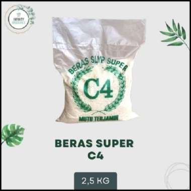 BERAS SUPER C4 2.5 KG MURAH !!