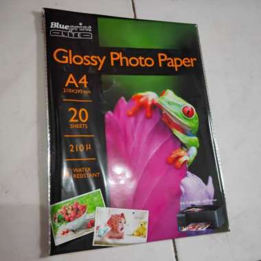 Kertas Foto A4 Glossy Blueprint Lite 210