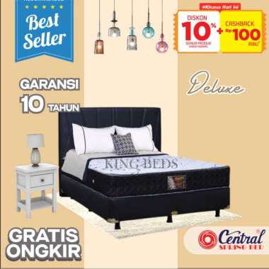 Central Spring Bed Deluxe matras kasur only 160 180 200 100 120 x 200 90*200