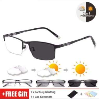 KACAMATA PAKET FRAME+FHOTOCROMIC NORMAL DAN MINUS -4.50