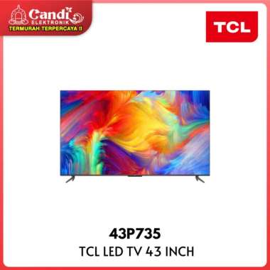 TCL 4K HDR TV LCD 43 Inch 43P735