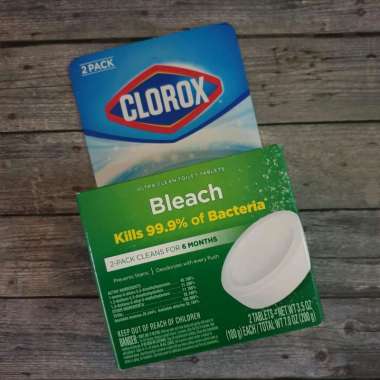 Clorox Bleach Ultra Clean Toilet Tablets Pembersih Toilet Singapore