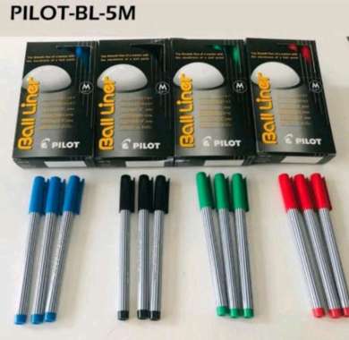 PULPEN PILOT BALLINER 0.8 MM (PCS) BIRU