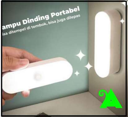 Lampu Magnet Dinding LED Panjang Tidur Minimalis Lampu Rias