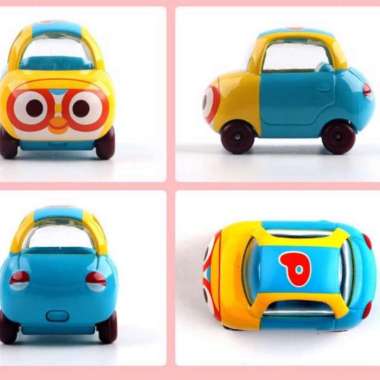 Pororo Metal Mini Car / Mainan Mobilan Pororo