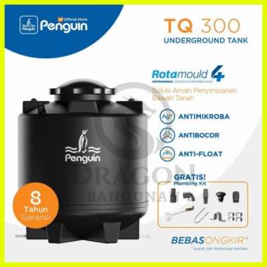 TOREN TANAM PENGUIN 3000 LITER TQ 300 - TANGKI TANAM GROUND TANK