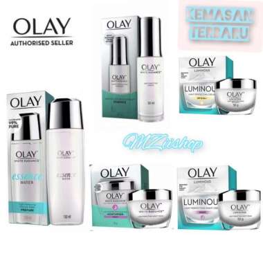 olay set white radiance day cream dan night cream 50g day50g