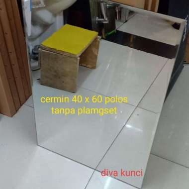 cermin persegi polos 40 x 60