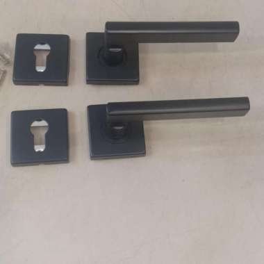 handel pintu hitam / gagang pintu 4002-02 black