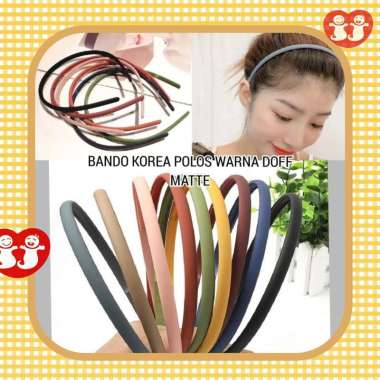 Bando Polos Doff Model Korea / Bando Bandana Polos Wanita Random