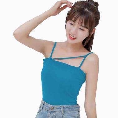 Jfashion Vanda Tanktop Wanita XL Biru