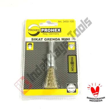 PROHEX 3450-105 Mata Bor Sikat Kawat 12 mm HASSTON Mini