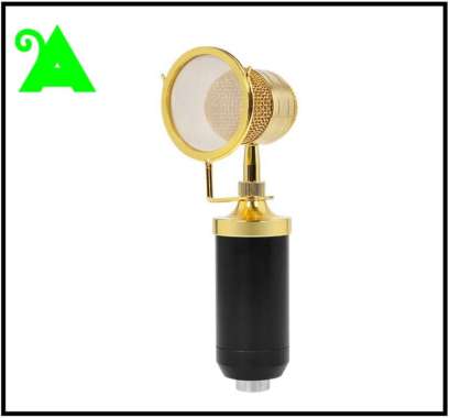 Condenser Microphone Shock Proof Mount BM 8000 Gold