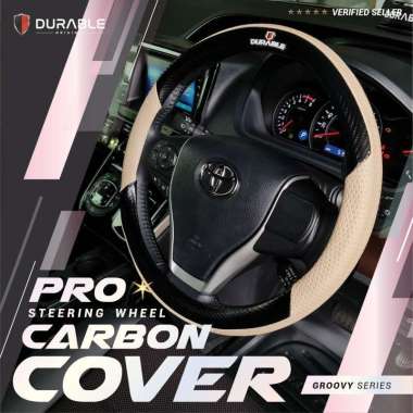 Toyota Kijang Grand Kijang Super Kijang Kapsul Cover Stir Steer Sarung Setir Mobil Carbon Groovy Uni
