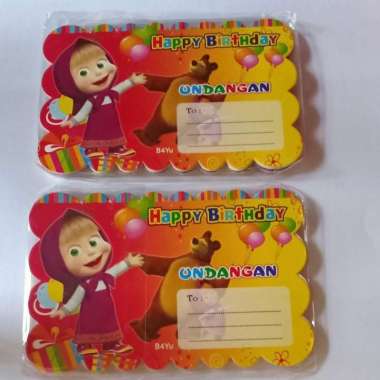 Undangan Marsha Ulang Tahun Anak