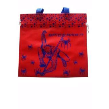 Tas Serut Kain Spunbond Goody Bag Ulang Tahun Frozen Spiderman