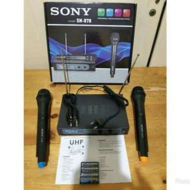 mic wireless sony sn878/mic sony sn 878/mic