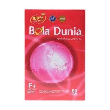 Kertas Bola Dunia F4 80 gram
