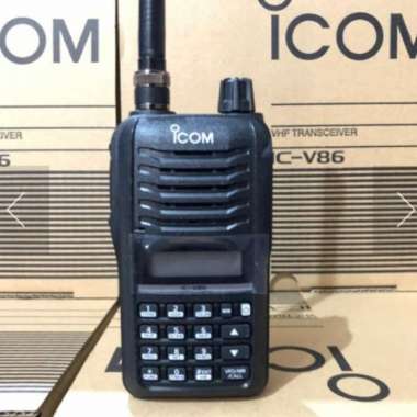 HT ICOM IC-V86 VHF Power 7Watt Original Garansi Resmi 1Tahun MULTY COLOUR