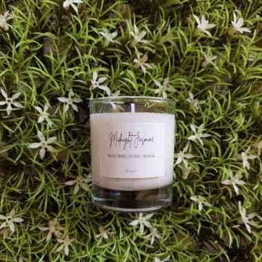 Midnight Jasmine (60gr) - Lilin Aromaterapi - Soy Wax Scented Candle
