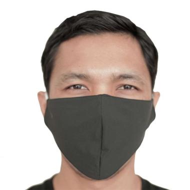 Consina Masker Non Medis Two Layer - hitam