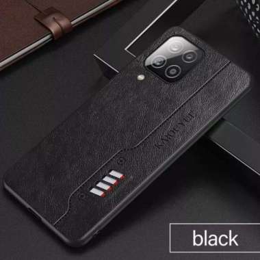 CASE SAMSUNG A12 CASING KILIT SLIM KAIOUYUE DESAIN ORIGINAL SOFT CASE Hitam