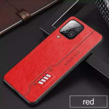 CASE SAMSUNG A12 CASING KILIT SLIM KAIOUYUE DESAIN ORIGINAL SOFT CASE Merah