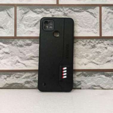 CASE REALME C21 / C21Y CASING KULIT SLIM KAIOUYUE DESAIN ORIGINAL CASE REALME C21 Hitam