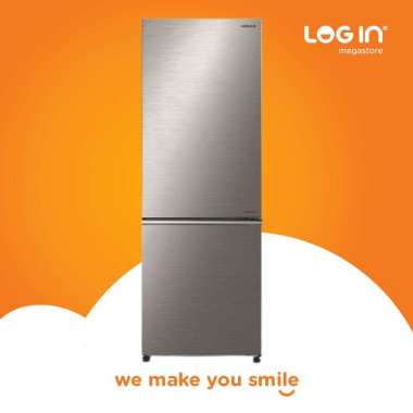 Hitachi Kulkas 2 Pintu Bottom Freezer RB33PGD8BSL