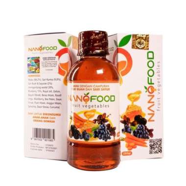 Madu Multivitamin NanoFood Suplemen Makanan Nano Food Untuk Daya Tahan Tubuh Penambah Nafsu Makan De