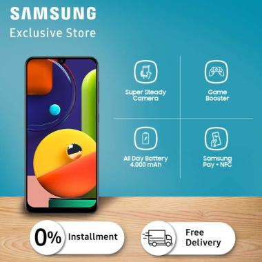 Samsung Galaxy A50s Smartphone [6GB/128GB] WHITE