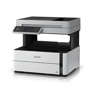 Epson M3170 EcoTank Monochrome Printer putih-abu