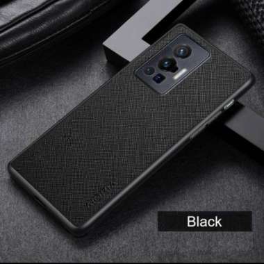 SOFT CASE VIVO X70 PRO CASING JEANS LEATHER AIORIA ORIGINAL CASING Hitam